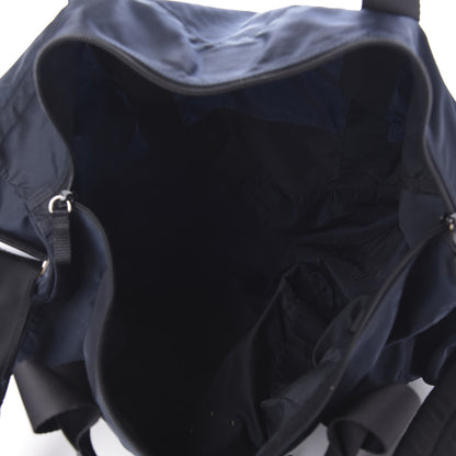 Prada Tessuto Nylon Duffle Blue 4 of 9