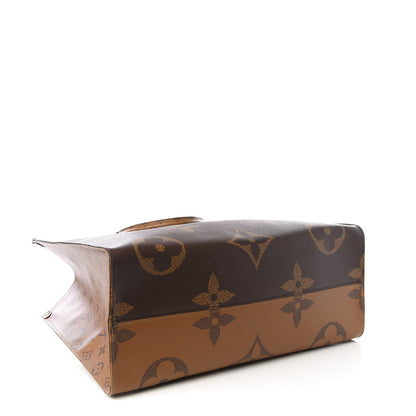Louis Vuitton Reverse Monogram Giant Onthego GM 3 of 9
