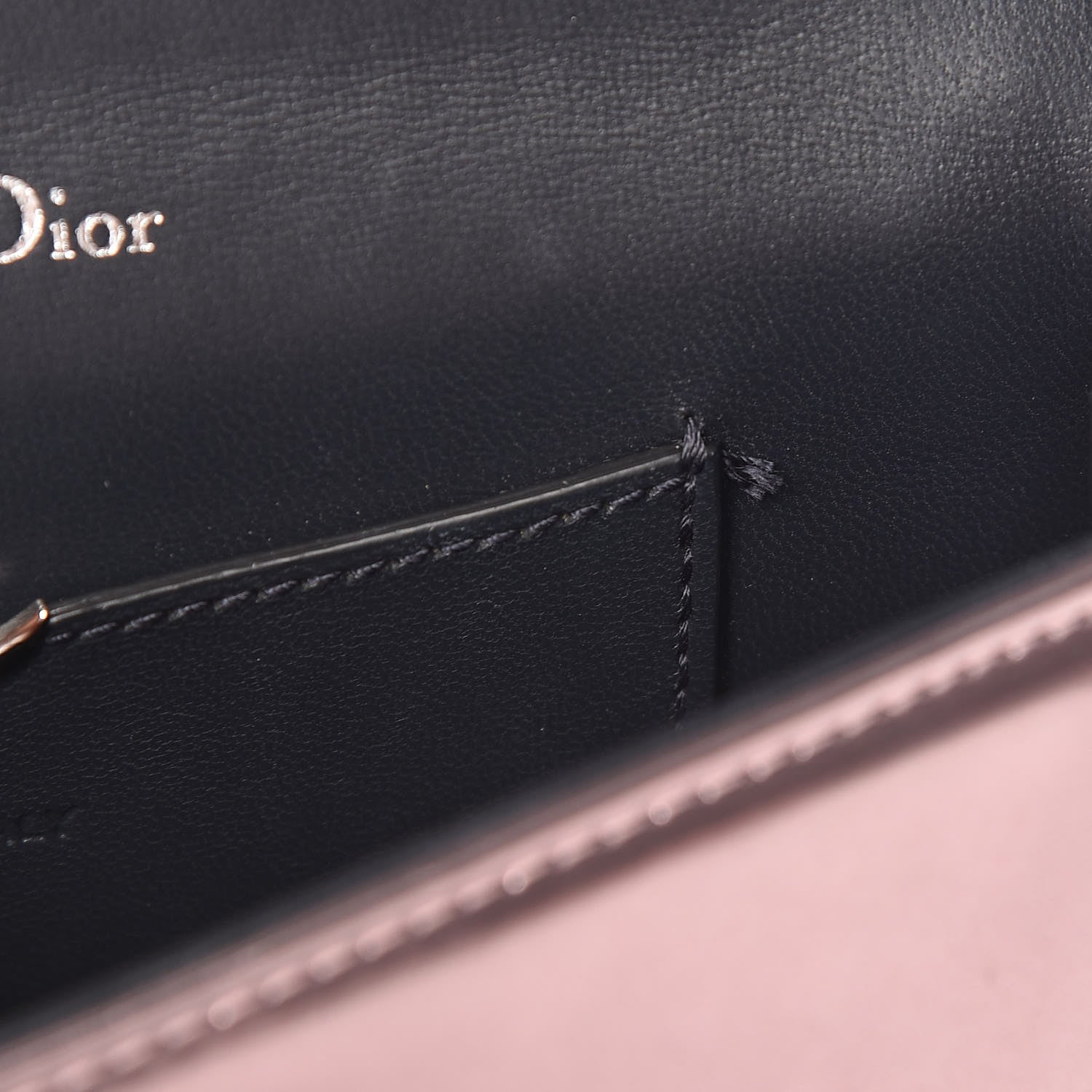 Christian Dior Metallic Patent Micro-Cannage Mini Diorama Flap Bag Hyper Pink 10 of 14
