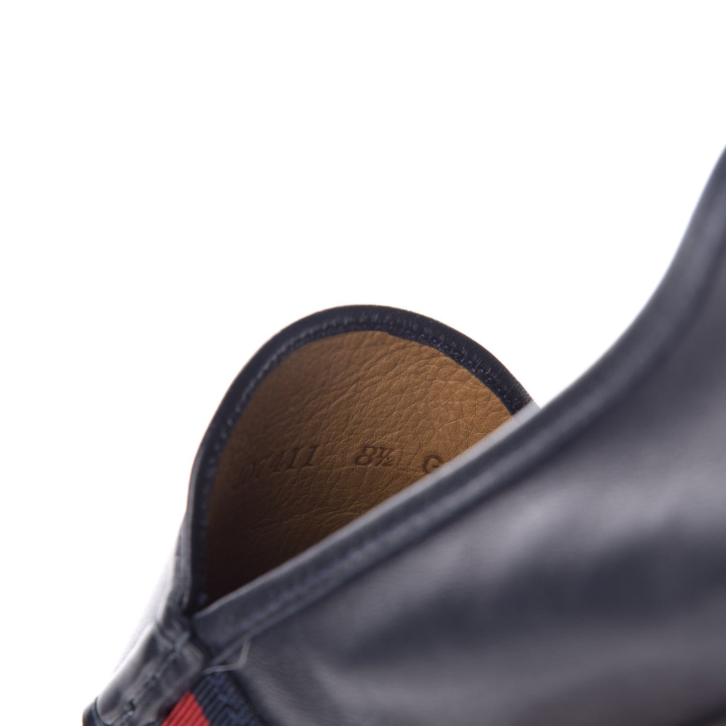 Nappa Web Mens Kanye Driver Loafers 8.5 Blue