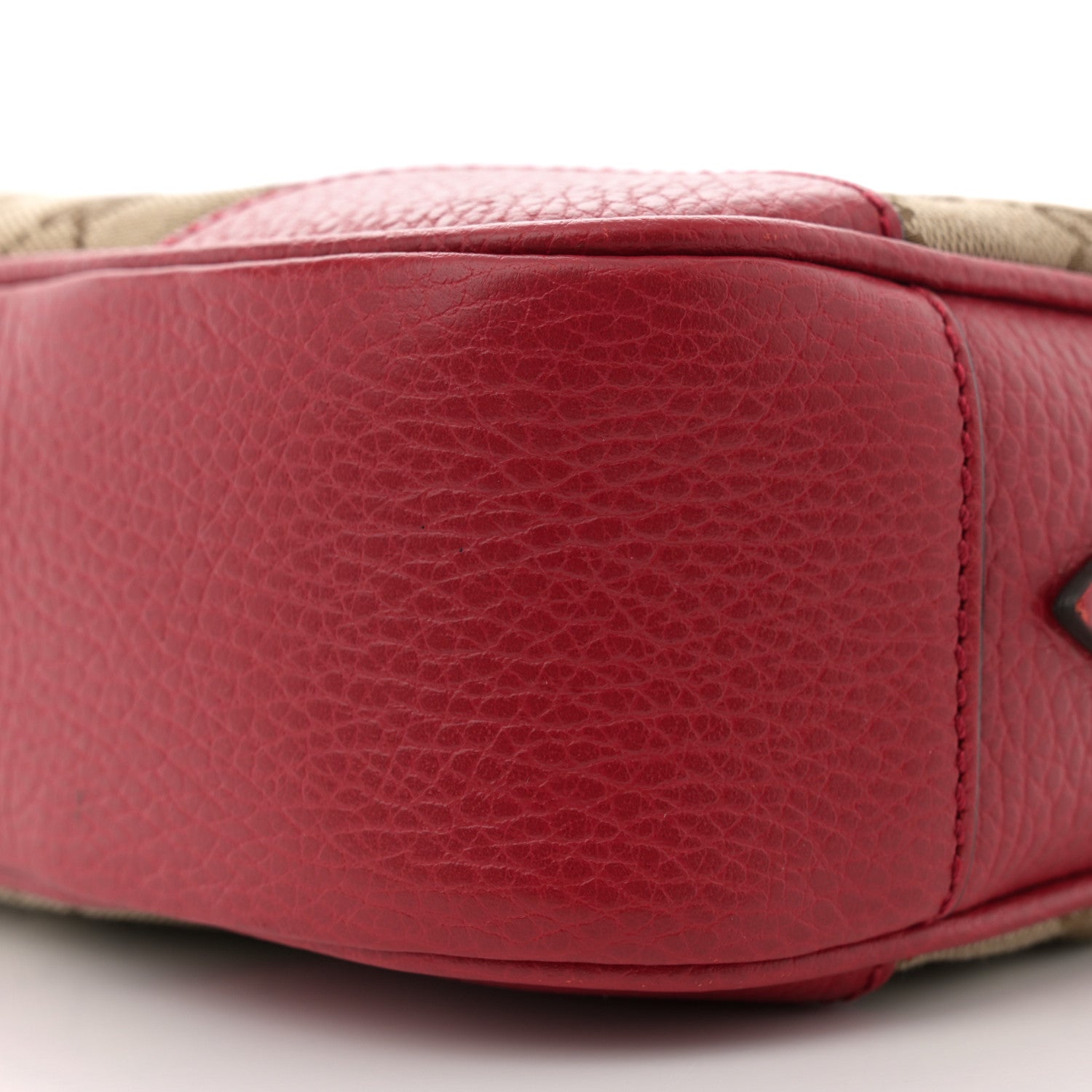 Gucci Monogram Mini Bree Messenger Bag Red 10 of 11