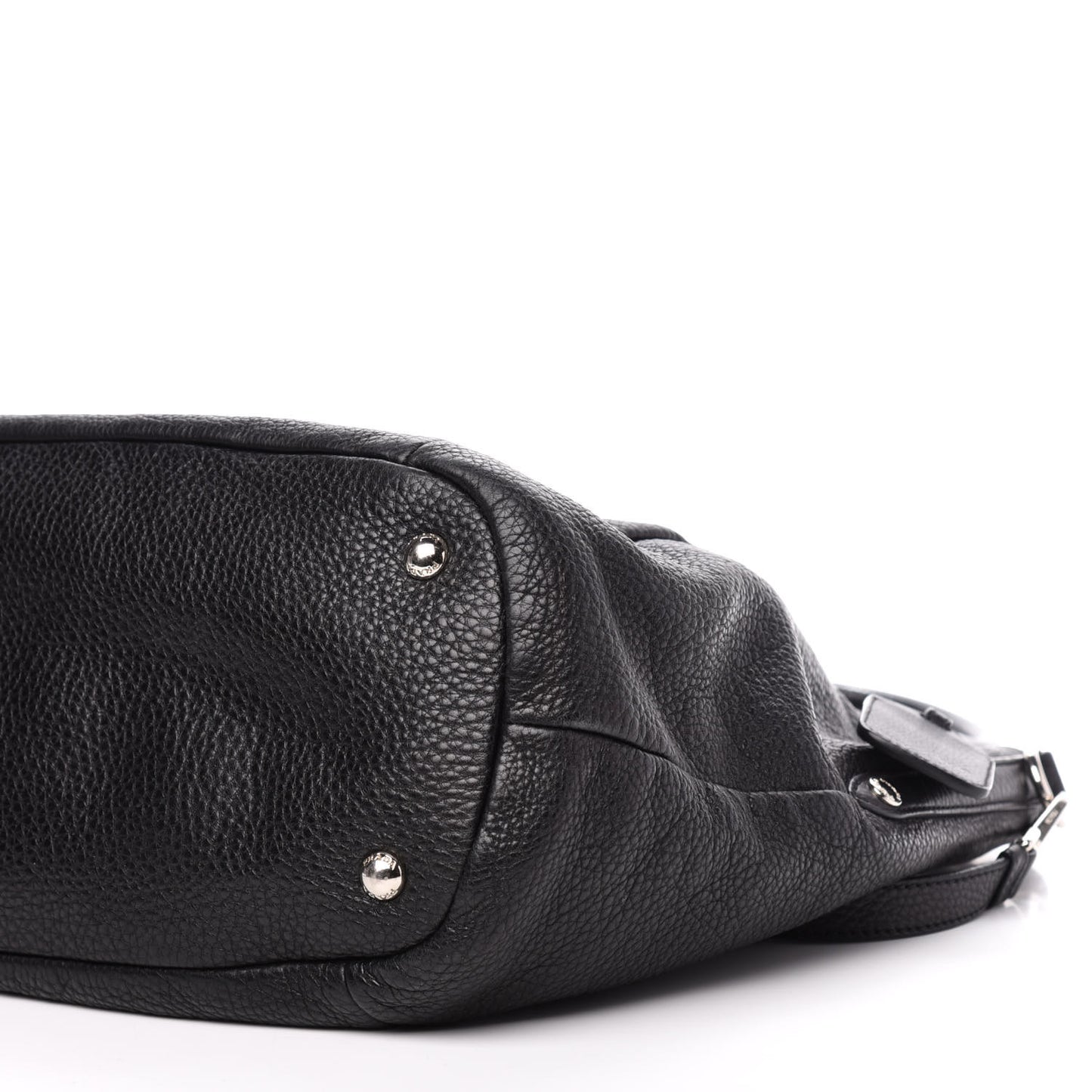 Vitello Daino Tote Black