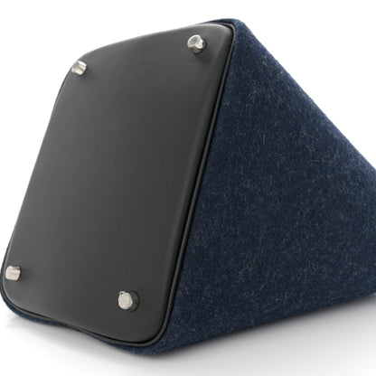 Hermes Feutre Swift Picotin Lock 22 MM Bleu Nuit Black 10 of 11