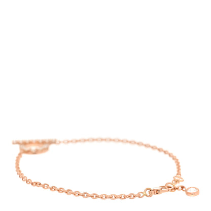 Hermes 18K Rose Gold Diamond Finesse Bracelet ST 2 of 4