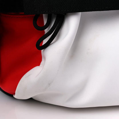 Burberry Nylon Large Nevis Backpack White Red Black 13 of 15