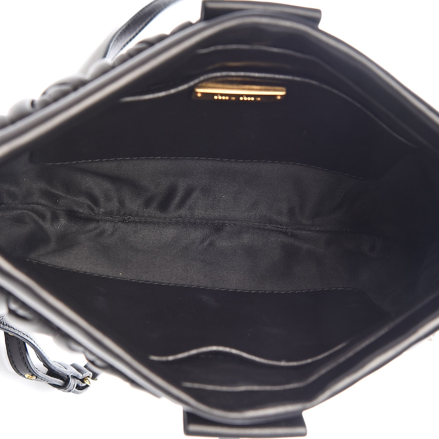 Miu Miu Nappa Matelasse Crossbody Clutch Black 5 of 9