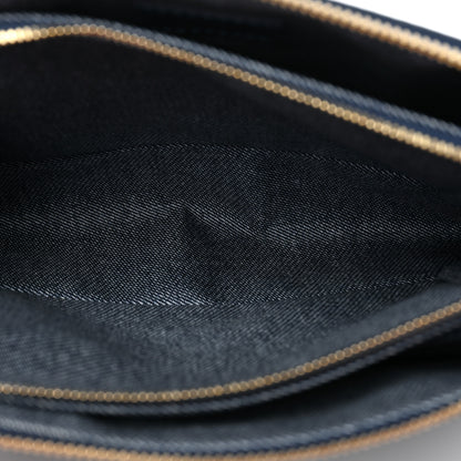 Louis Vuitton Lambskin Embossed Monogram Coussin PM Denim Blue 6 of 12