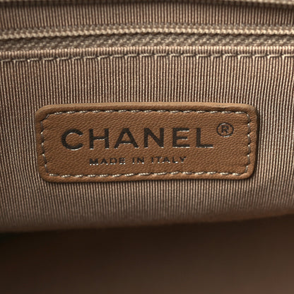 Chanel Glazed Crinkled Lambskin Large East West Flap Black 5 of 8