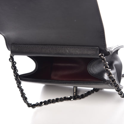 Chanel Calfskin Mini Propeller Flap Black 5 of 10