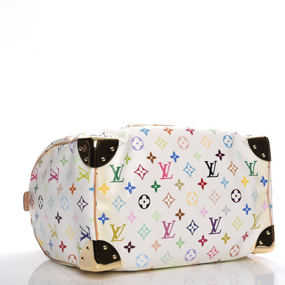 Louis Vuitton Monogram Multicolor Speedy 30 White 4 of 7