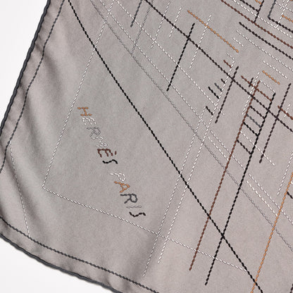 Hermes Silk Pique Sellier Scarf 70 4 of 8