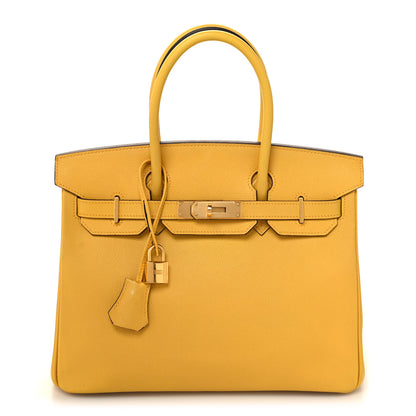 Hermes Epsom Birkin 30 Soleil 1 of 13