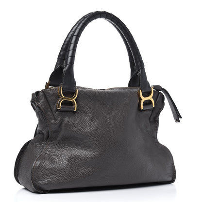 Chloe Calfskin Medium Marcie Satchel Ash 3 of 32