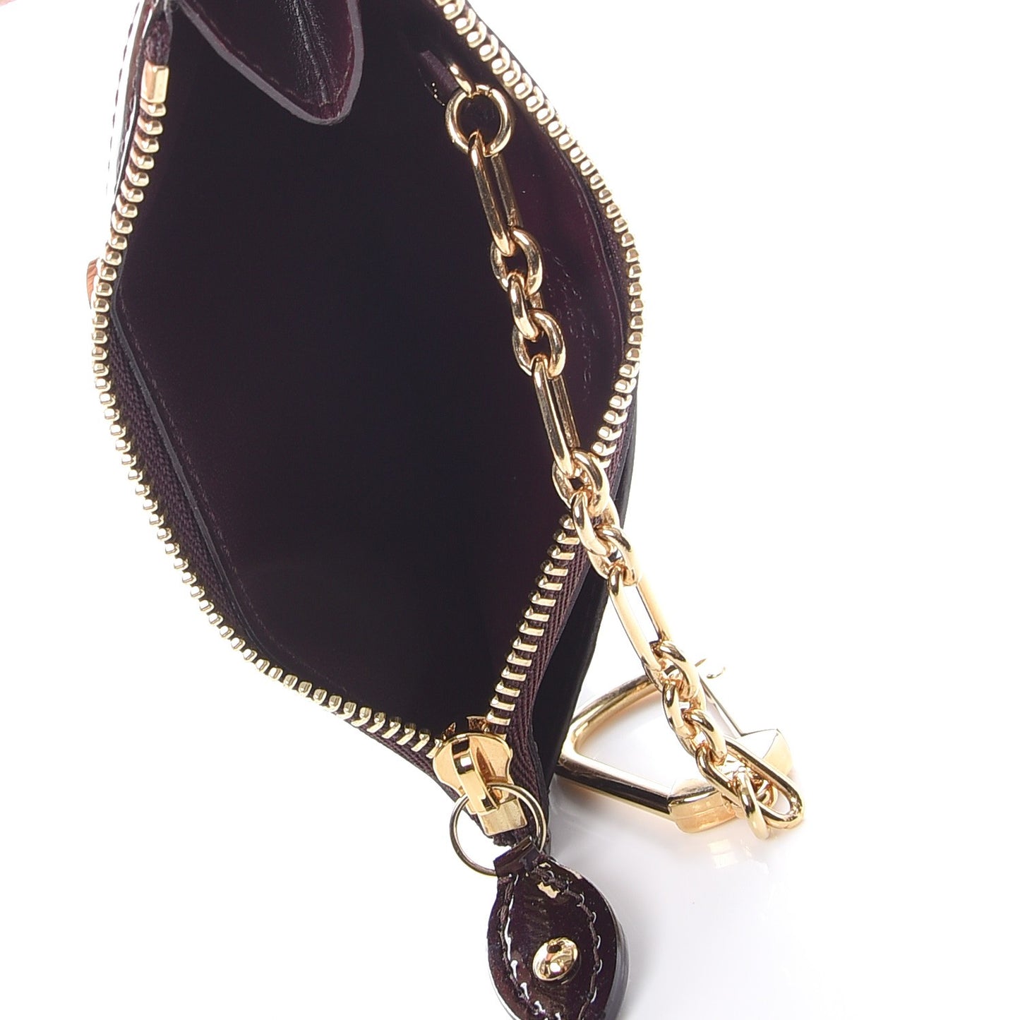 Vernis Key Pouch Amarante