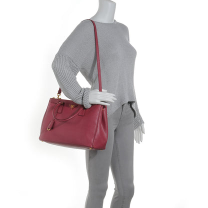 Prada Saffiano Lux Medium Tote Bruyere 2 of 7