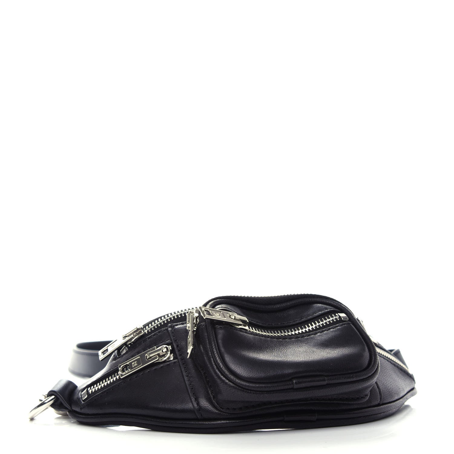 Alexander Wang Lambskin Mini Attica Belt Bag Black 4 of 9