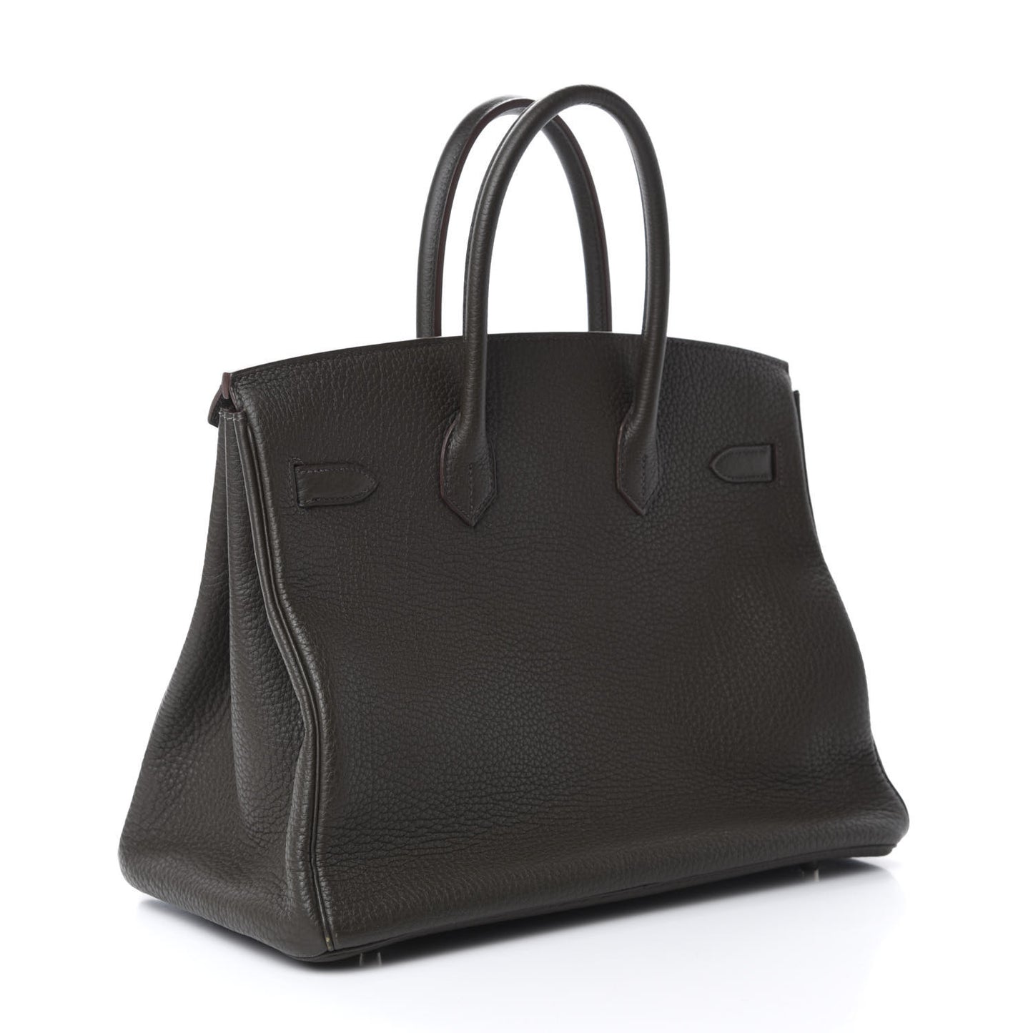 Fjord Barenia Crinoline Club Birkin 35 Eucalyptus Fauve Bleu Thalassa