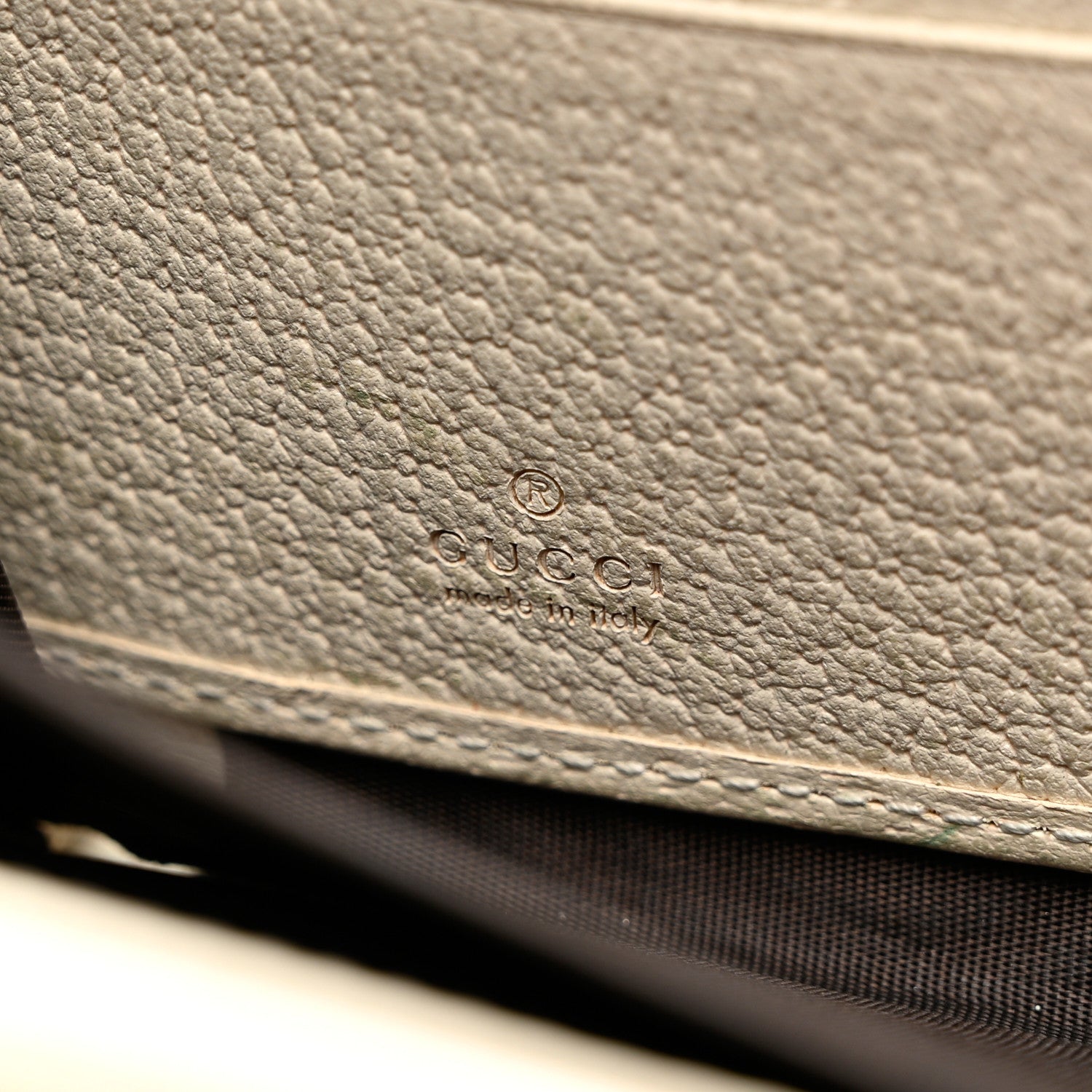 Gucci GG Supreme Monogram Flora Ophidia Zip Around Wallet White 6 of 8