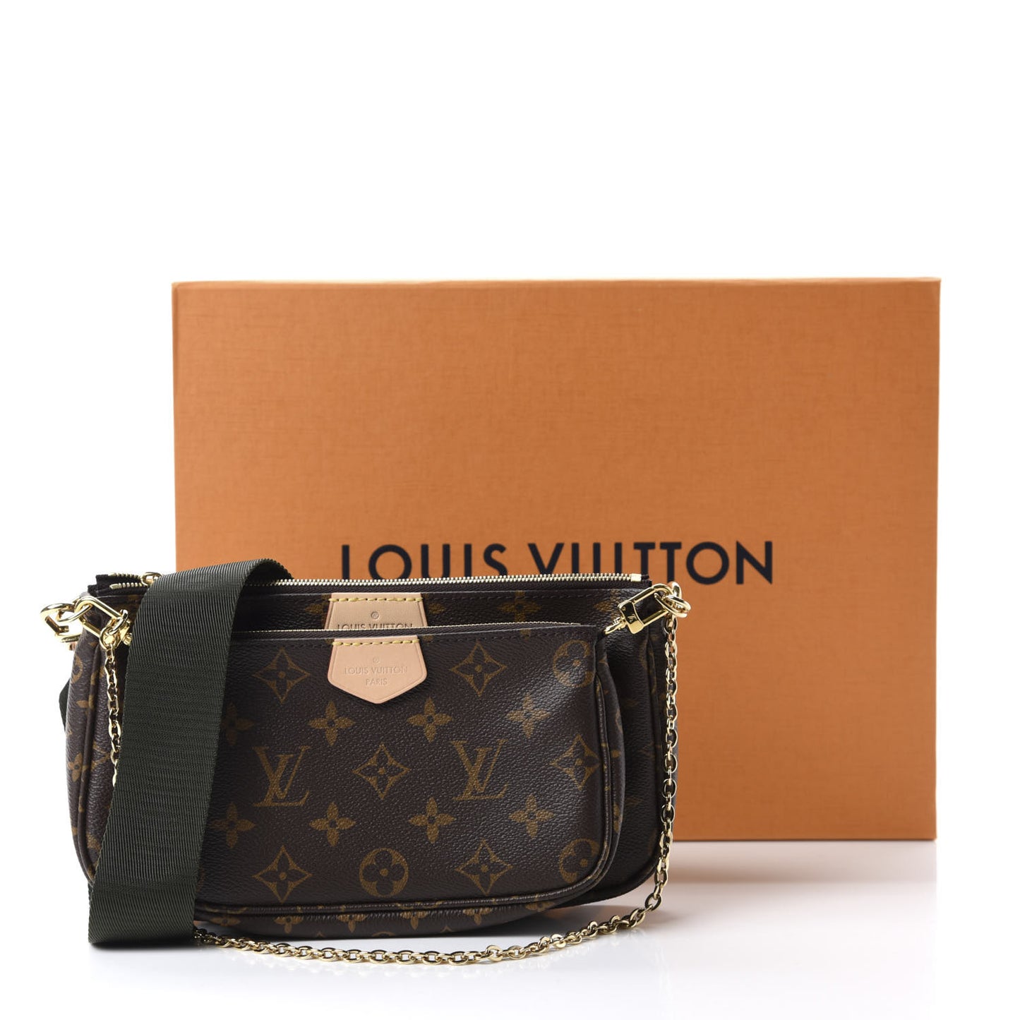 Monogram Multi Pochette Accessories Kaki