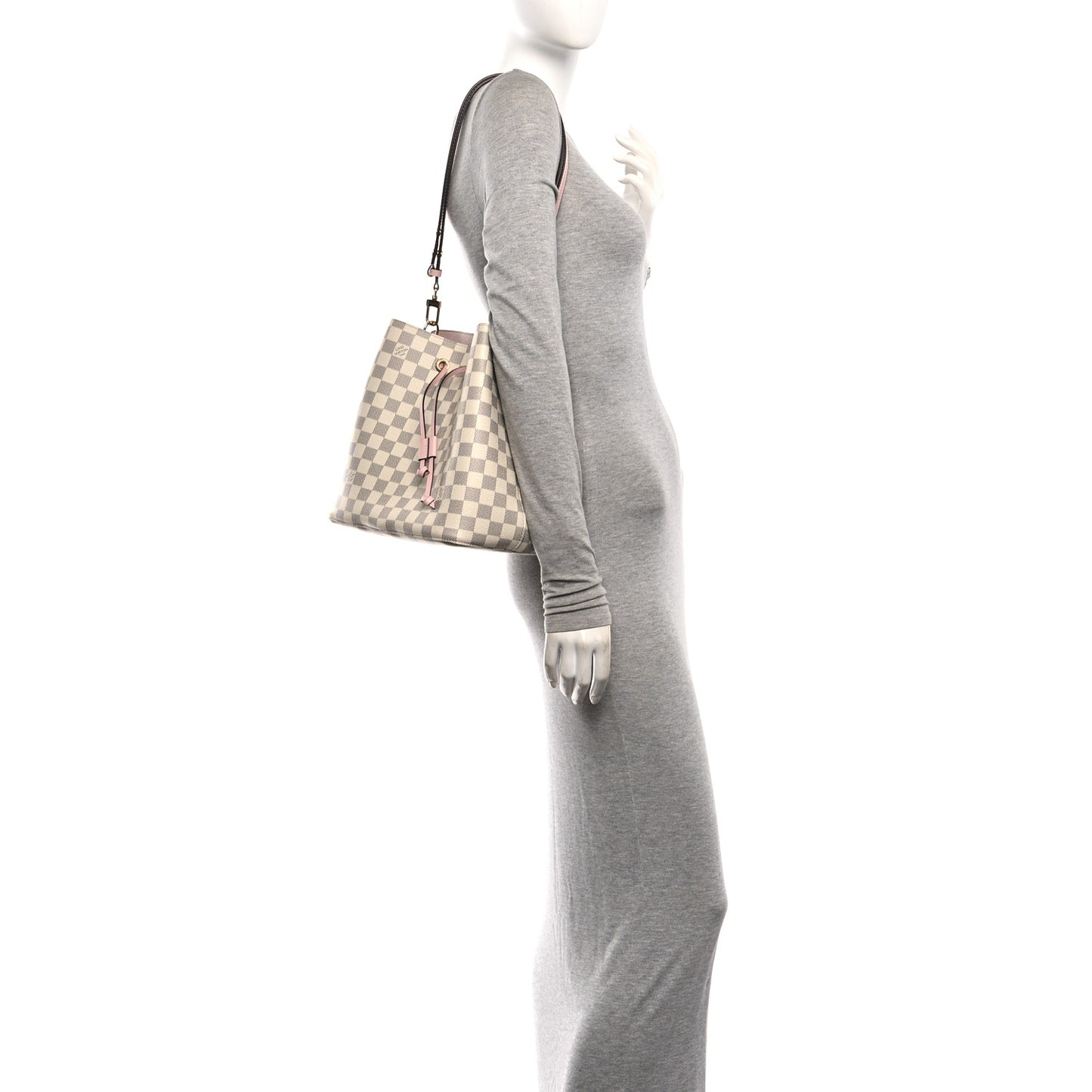Damier Azur Neonoe MM Eau De Rose