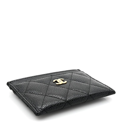 Chanel Caviar Quilted Card Holder Black 4 of 9