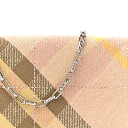 Burberry Jacquard Check Soft Snip Mini Chain Bag Teacup 8 of 12