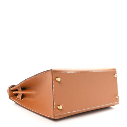 Hermes Epsom Kelly Sellier 28 Gold 4 of 11