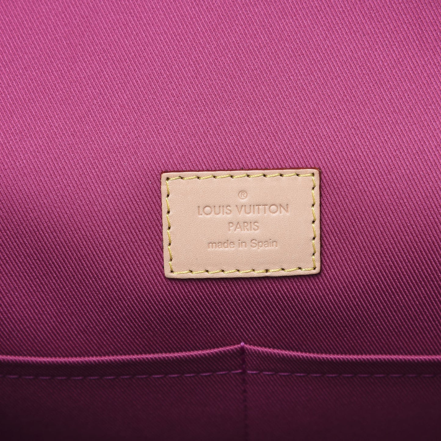 Monogram Cluny BB Bordeaux Fuchsia