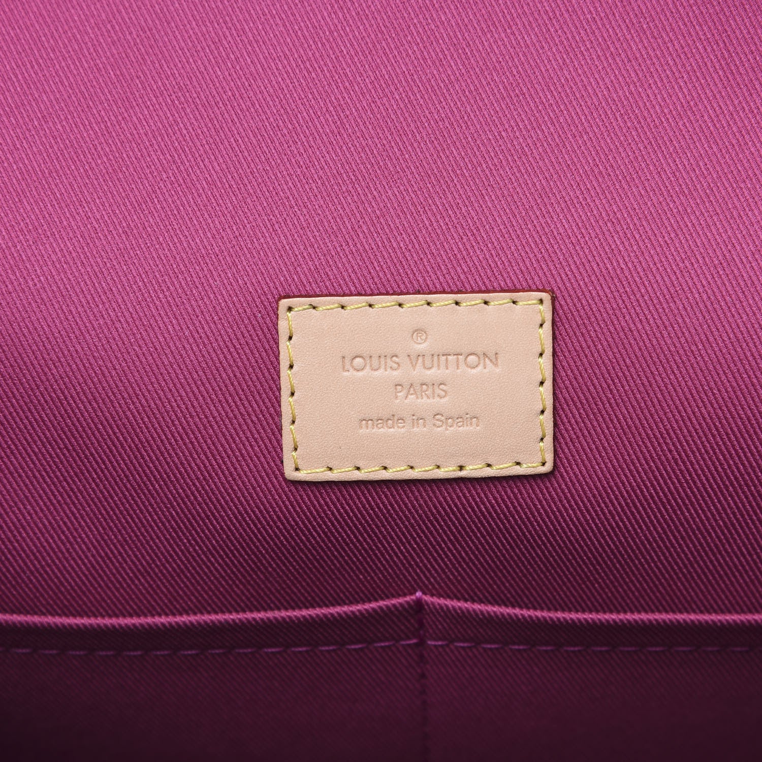 Louis Vuitton Monogram Cluny BB Bordeaux Fuchsia 6 of 9