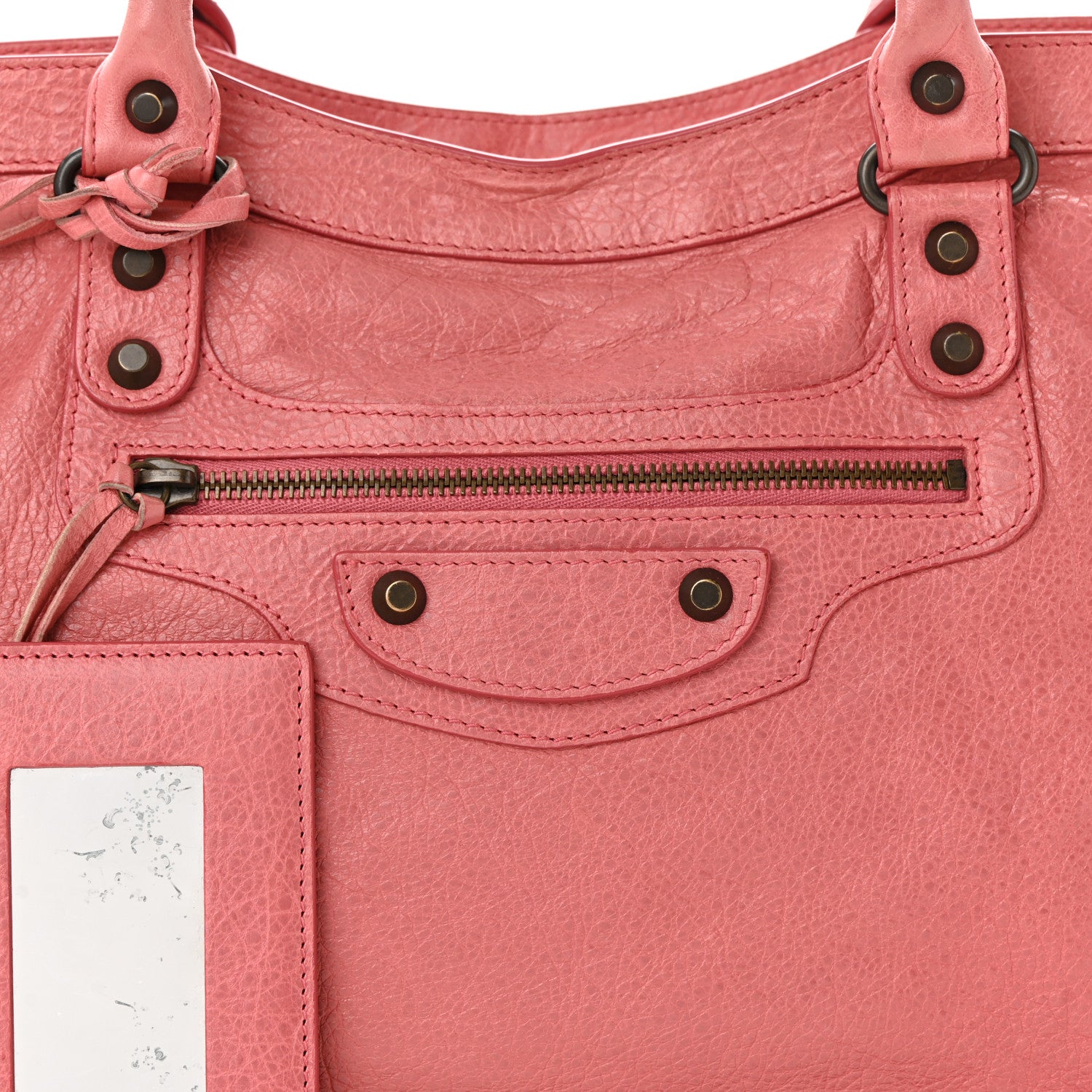 Balenciaga Agneau Classic Hardware City Rose Bombon Raspberry 8 of 11