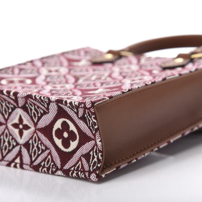 Louis Vuitton Jacquard Since 1854 Petit Sac Plat Bordeaux 7 of 11