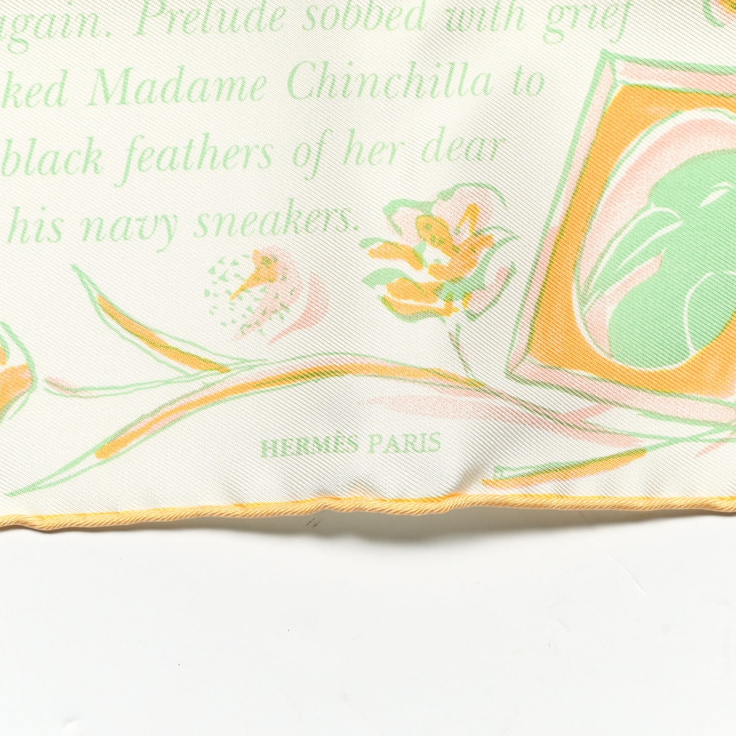 Silk Fickle Budgerigar Square Scarf