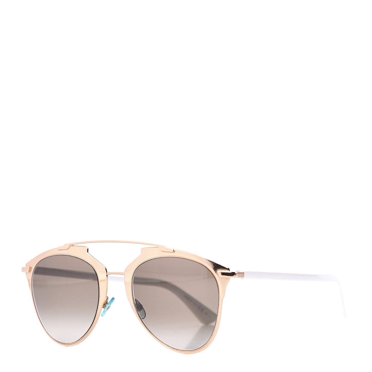 So Real Sunglasses White Gold