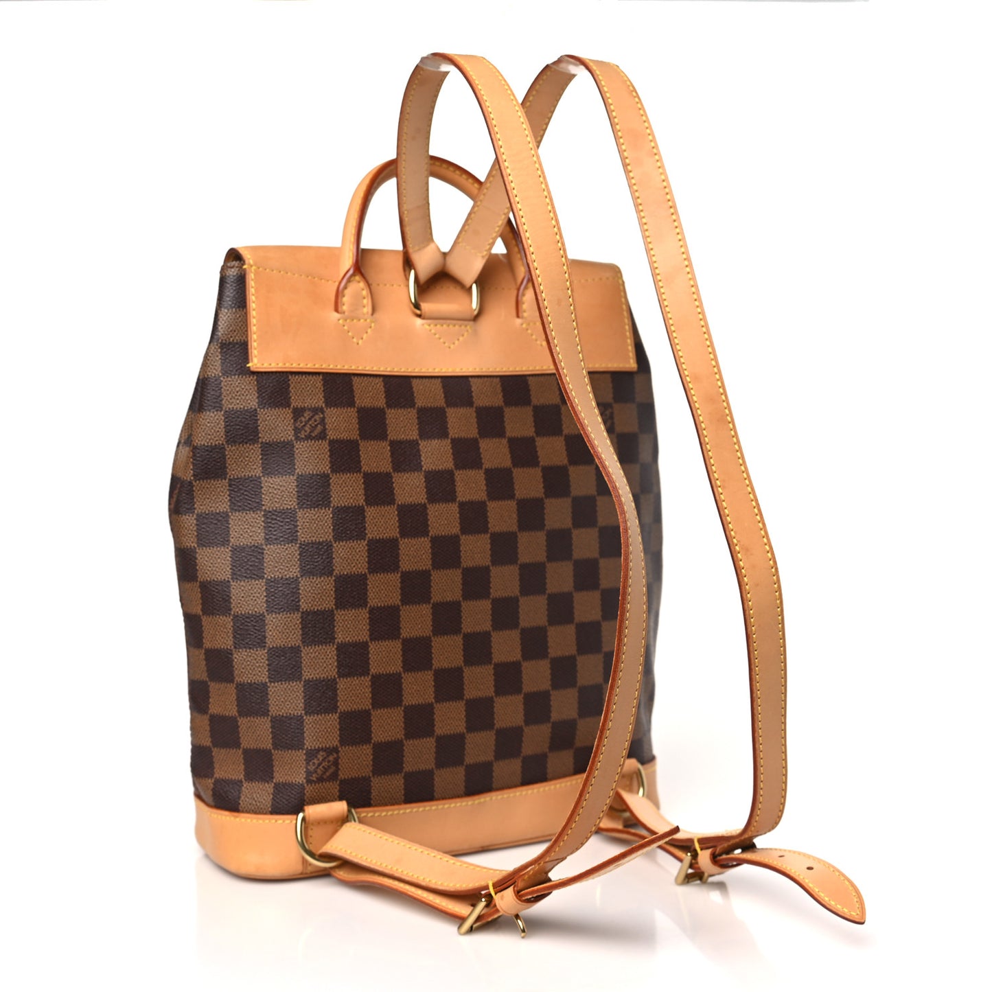 Damier Ebene Soho Centenaire Backpack