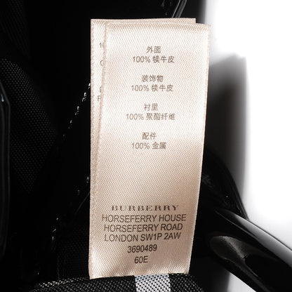 Burberry Patent Quilted Beaton Black 8 of 13
