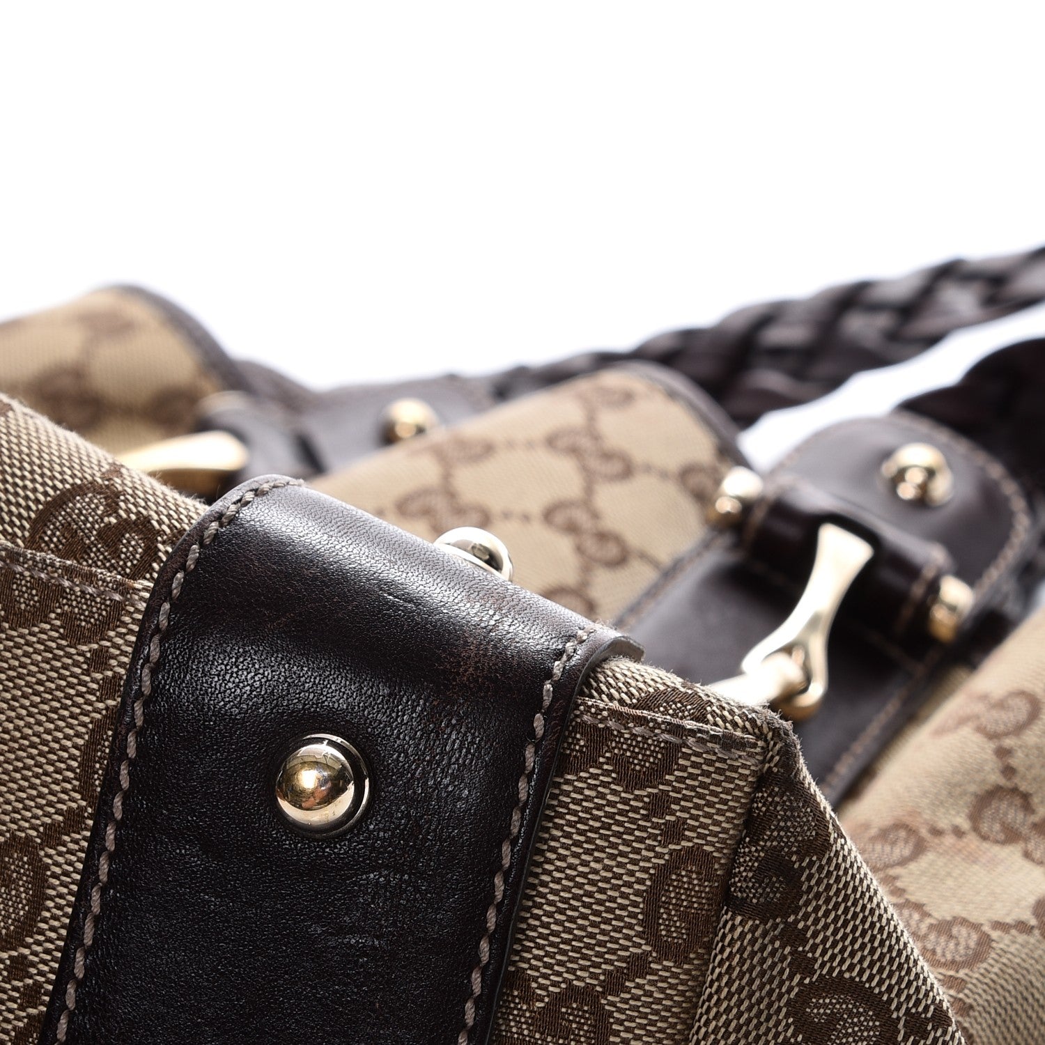 Gucci Monogram Small Pelham Shoulder Bag Dark Brown 10 of 10