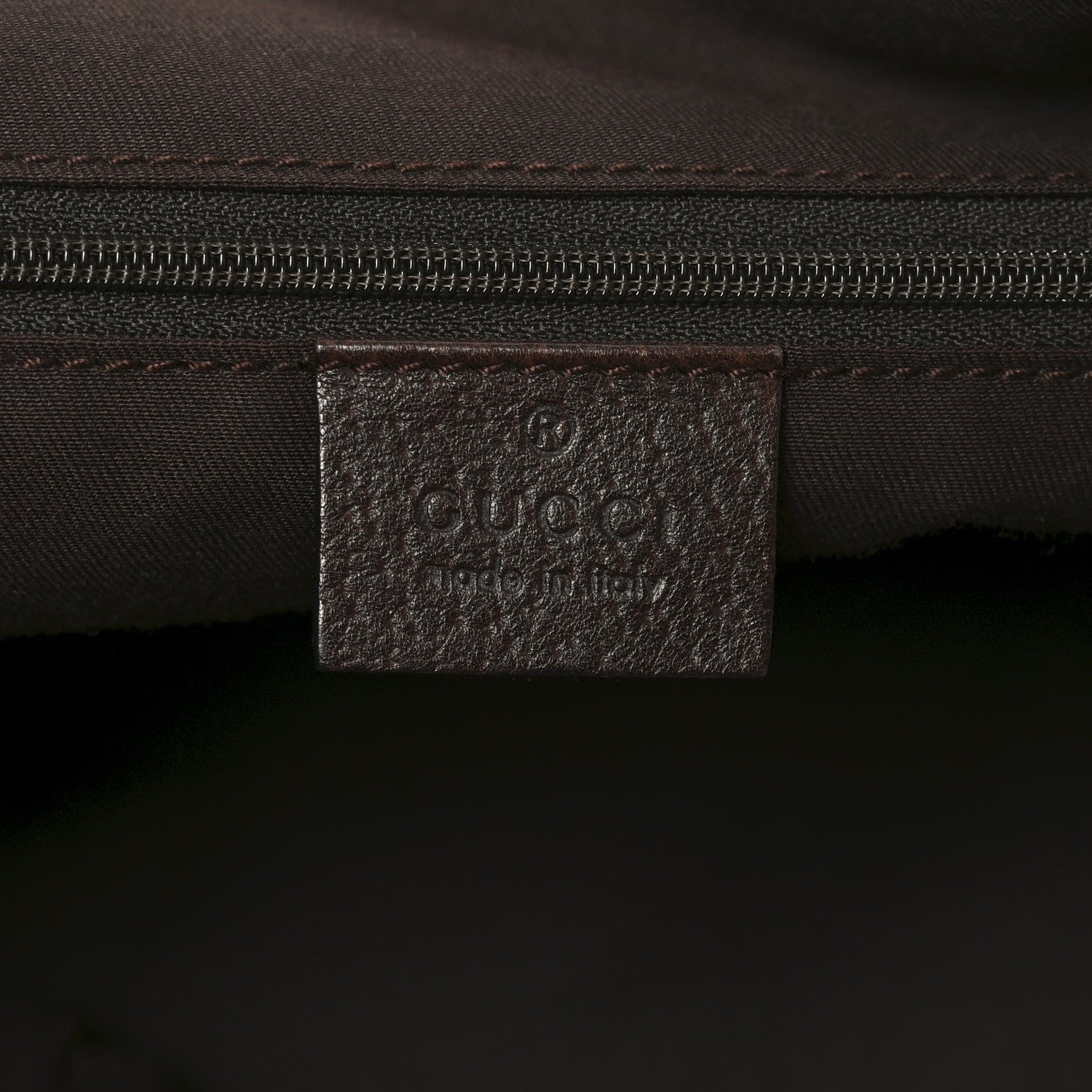 Gucci Monogram Small Gold D Ring Tote Brown 6 of 10