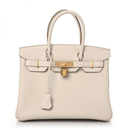 Hermes Togo Birkin 30 Craie 1 of 9