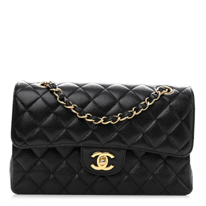 Chanel Caviar Quilted Small Double Flap Black 1 of 10