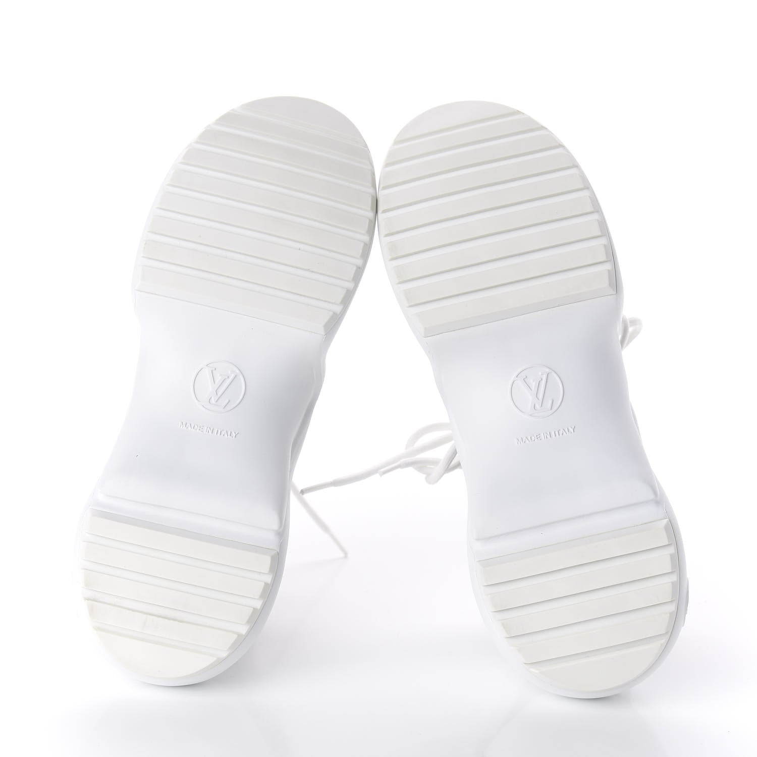 Louis Vuitton Patent Monogram Stripe LV Archlight Sneakers 36 White Blue 5 of 9