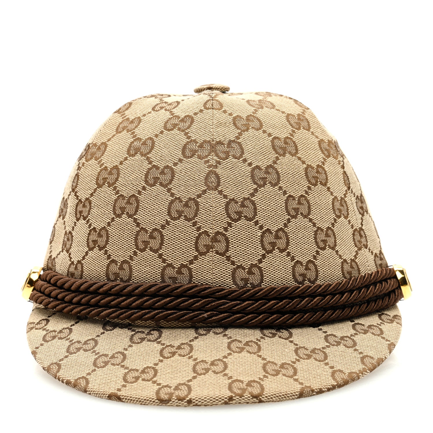 Gucci Monogram Equestrian Hat Beige Brown 3 of 8