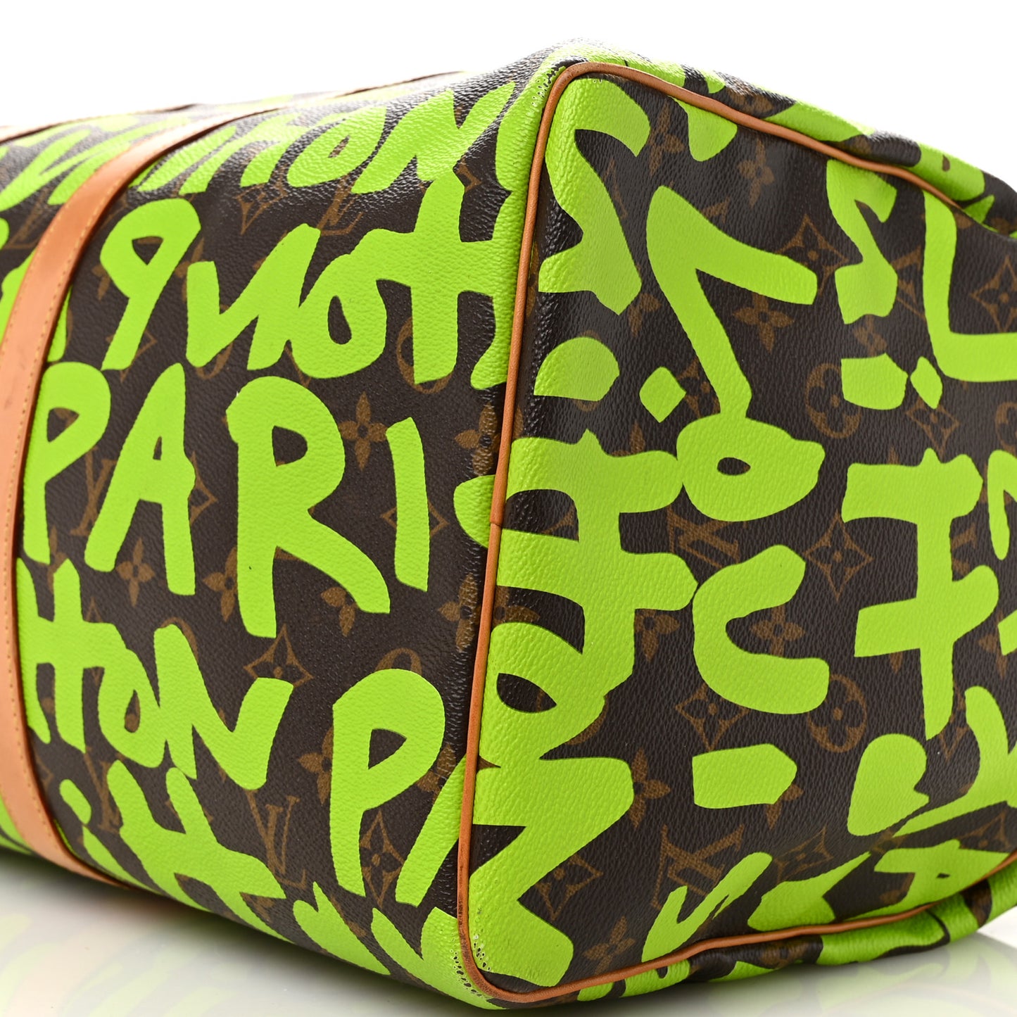 Monogram Graffiti Keepall 50 Green