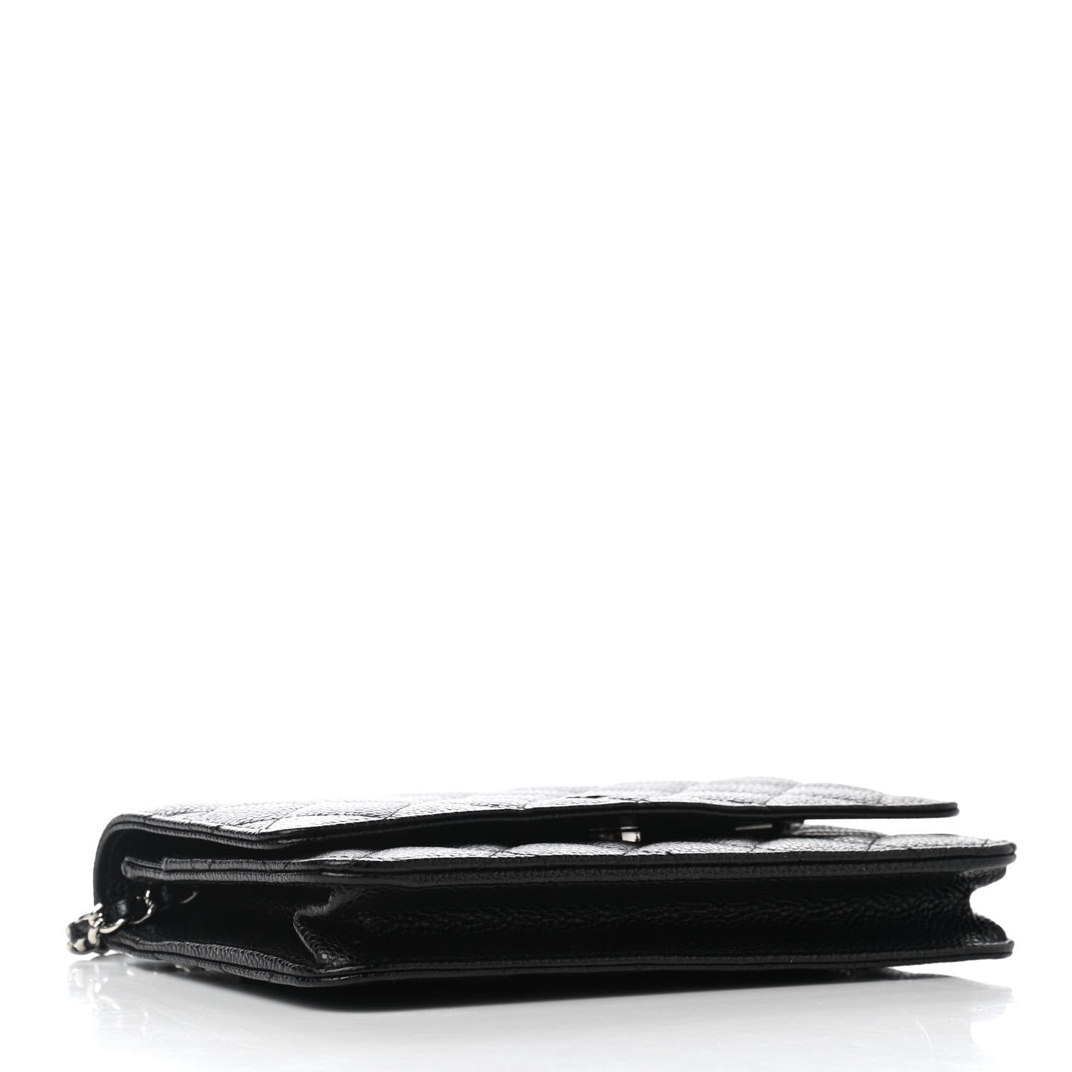 Chanel Caviar Quilted Wallet On Chain WOC Black 5 of 13