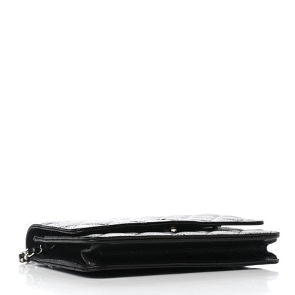 Chanel Caviar Quilted Wallet On Chain WOC Black 5 of 13