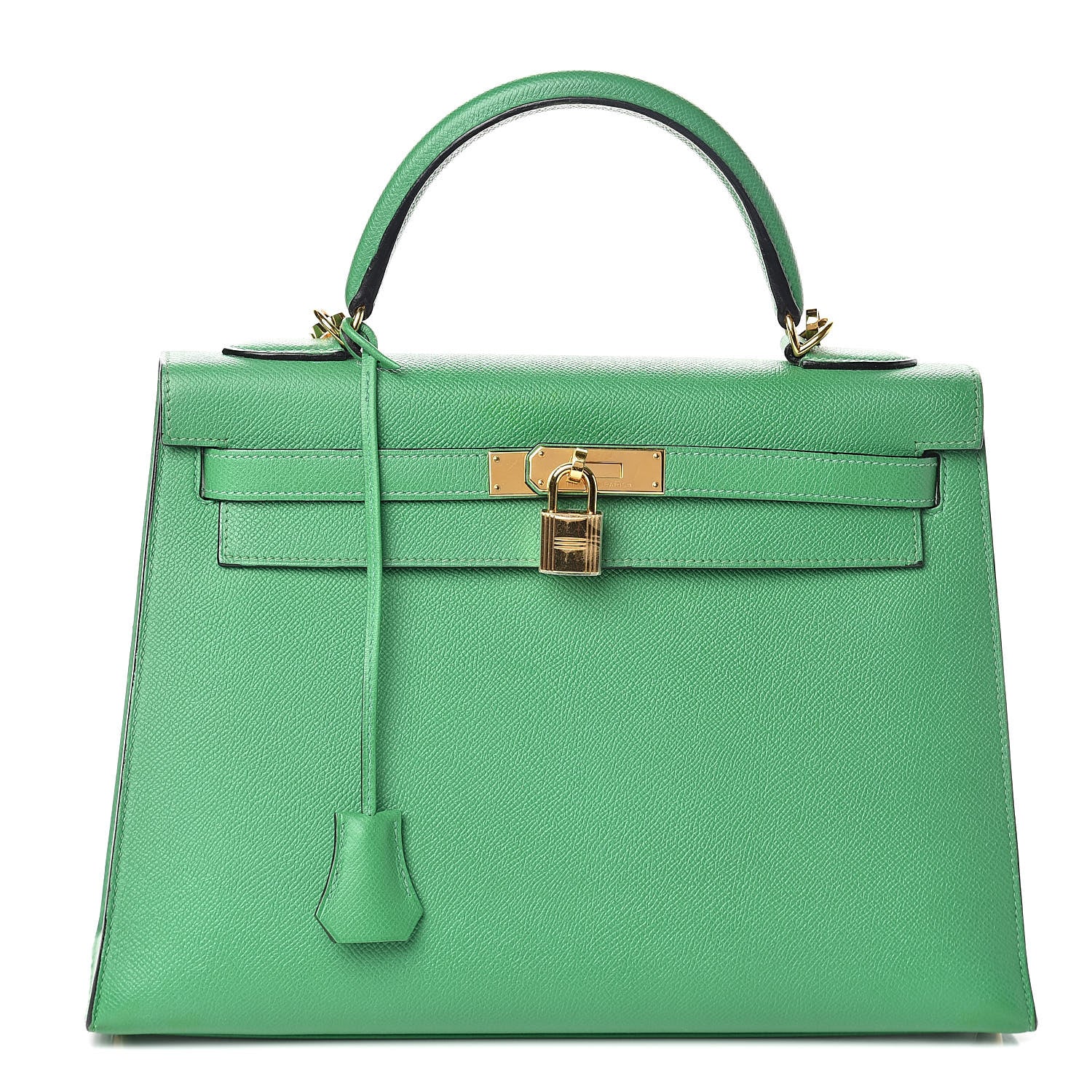 Hermes Epsom Kelly Sellier 32 Bamboo 1 of 34
