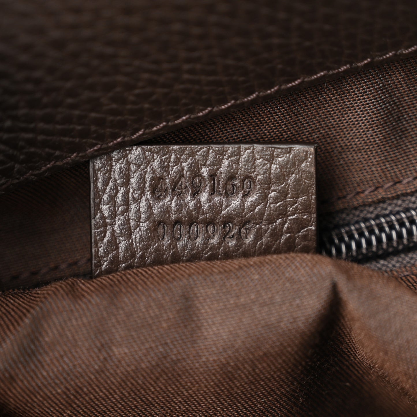 GG Monogram Large Joy Tote Bag Dark Brown