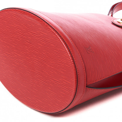 Louis Vuitton Epi Cluny Castillan Red 5 of 8