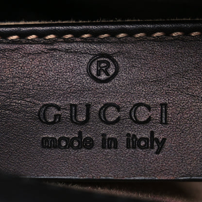 Gucci Calfskin Mini Sylvie Chain Shoulder Bag Black 6 of 15