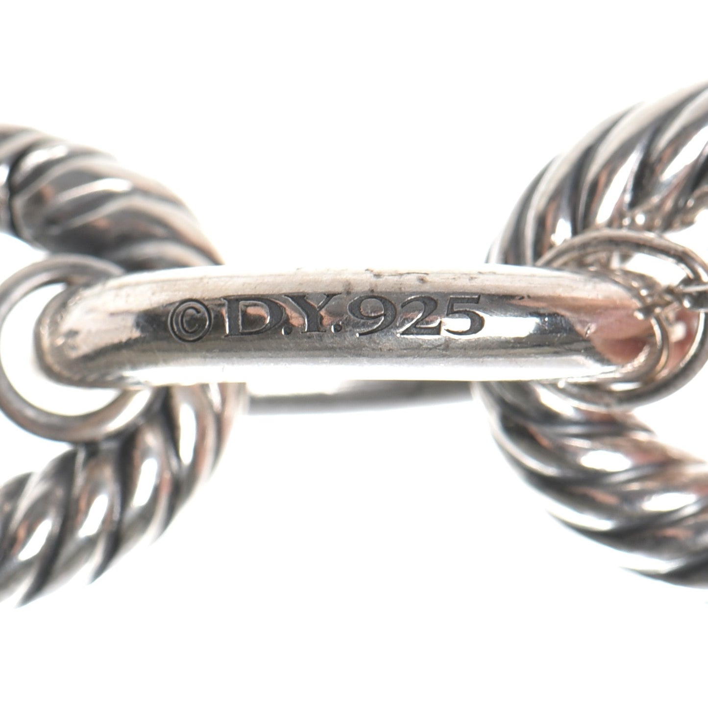 Sterling Silver 16mm Large Oval Link Necklace