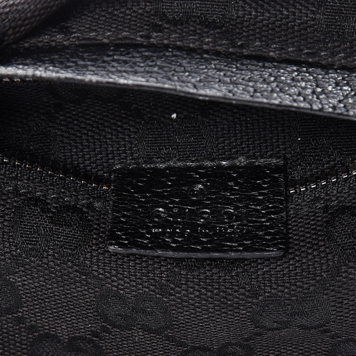 Gucci Monogram Belt Bag Black 7 of 8